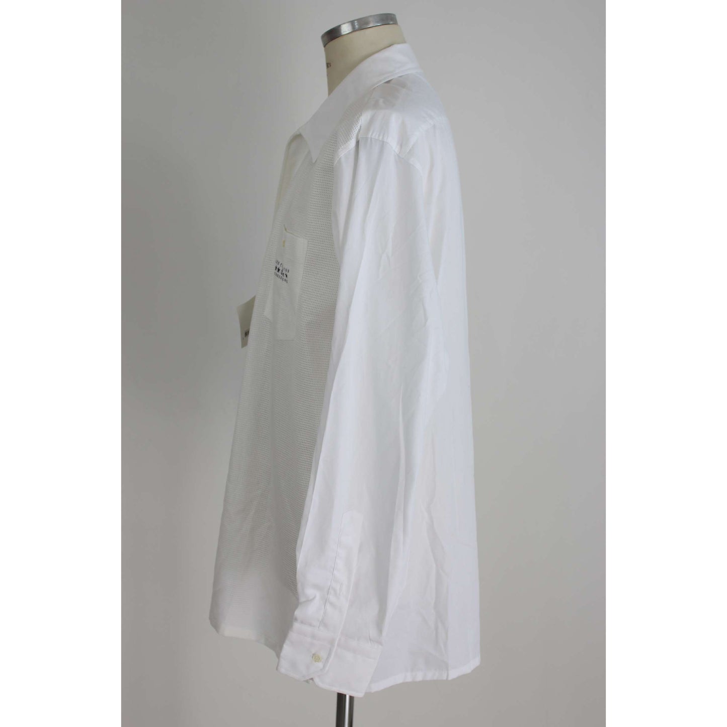 Les Copains White Vintage Cotton Casual Shirt