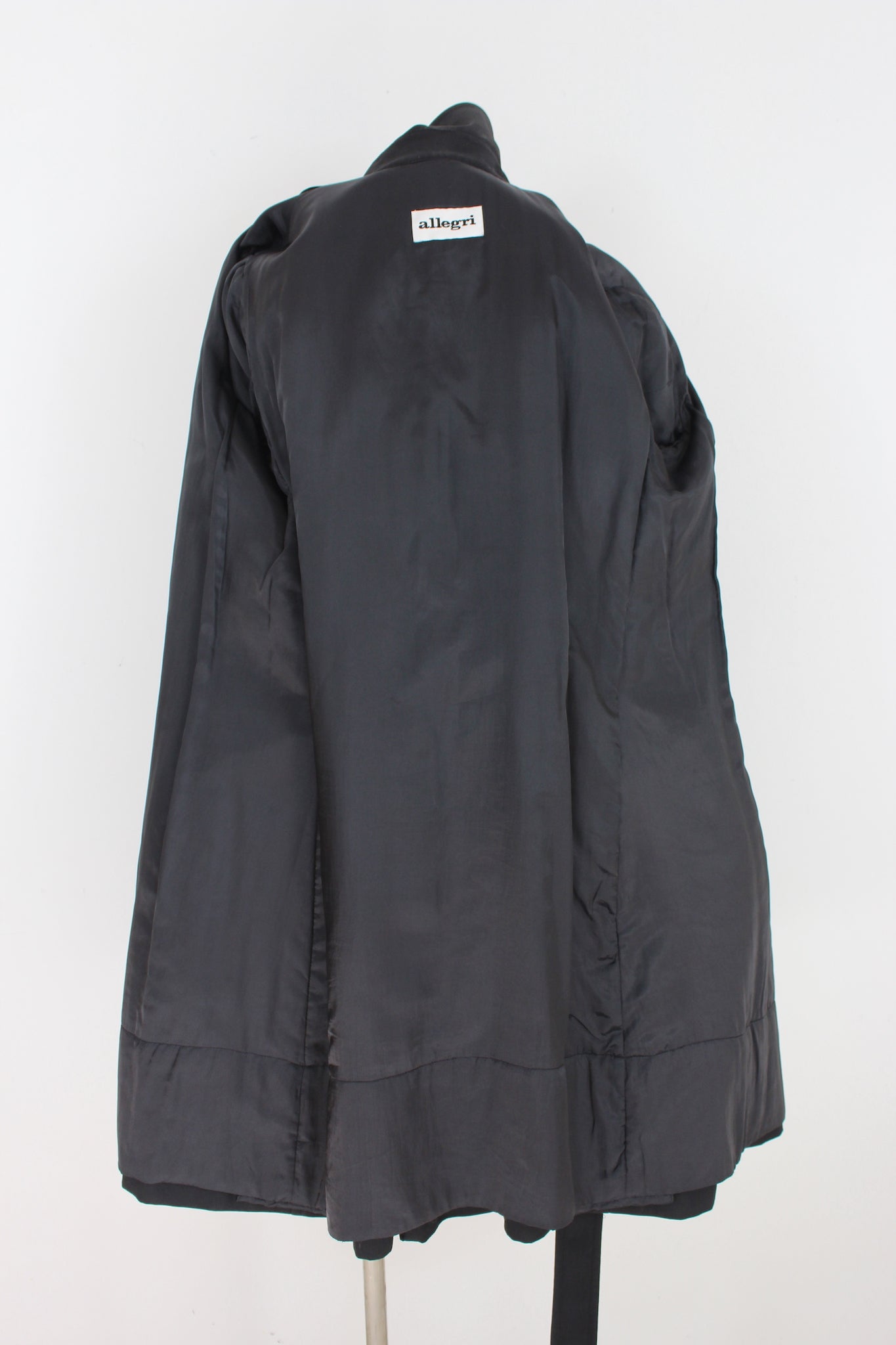 Allegri Black Classic Trench Coat