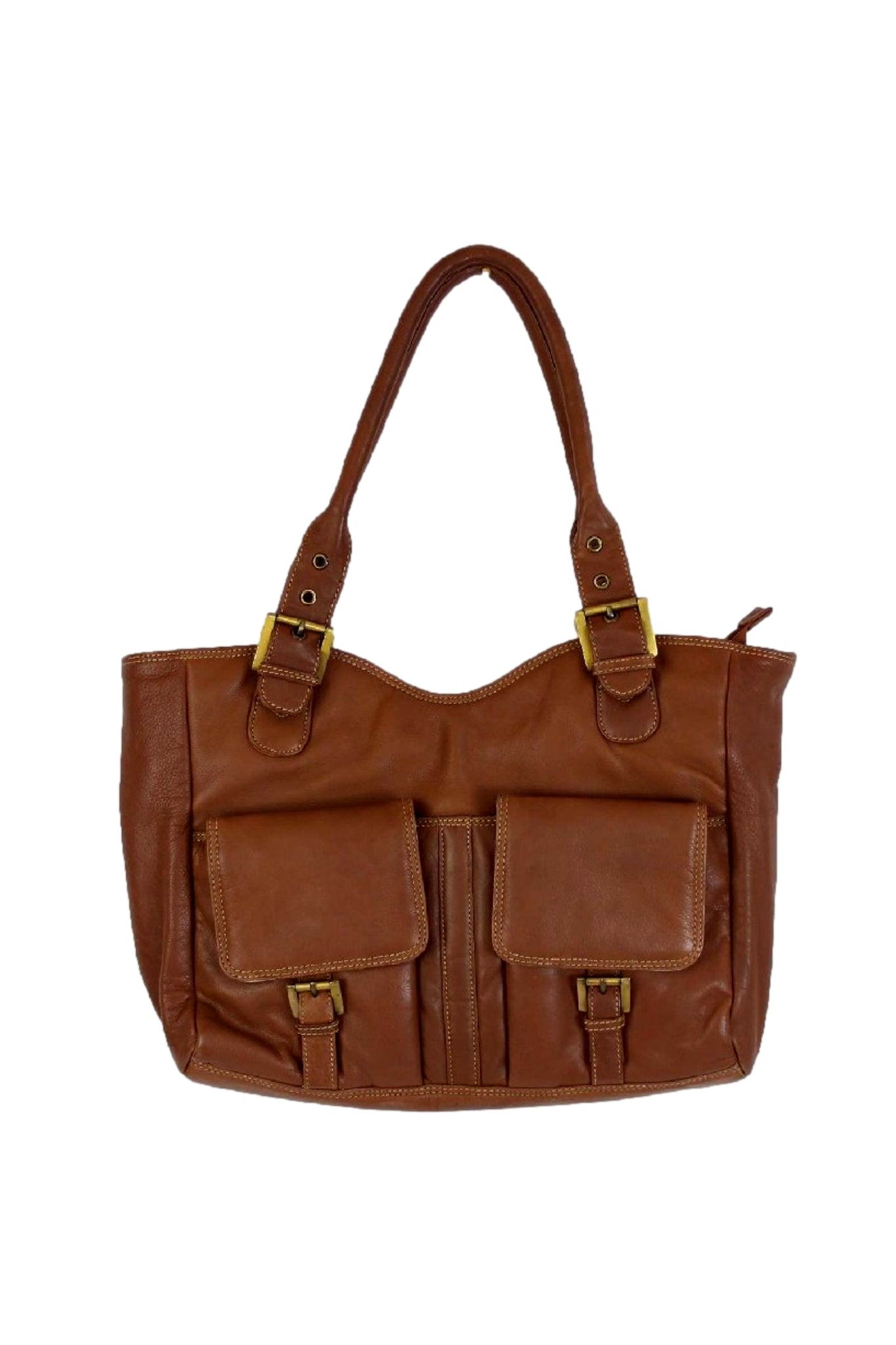 operation peave ramme Vintage Brown Leather Shoulder Bag Clarks | Dede Couture – Dedè Couture