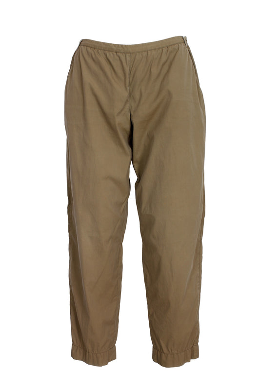 Prada Brown Cotton Vintage Capri Pants 90s