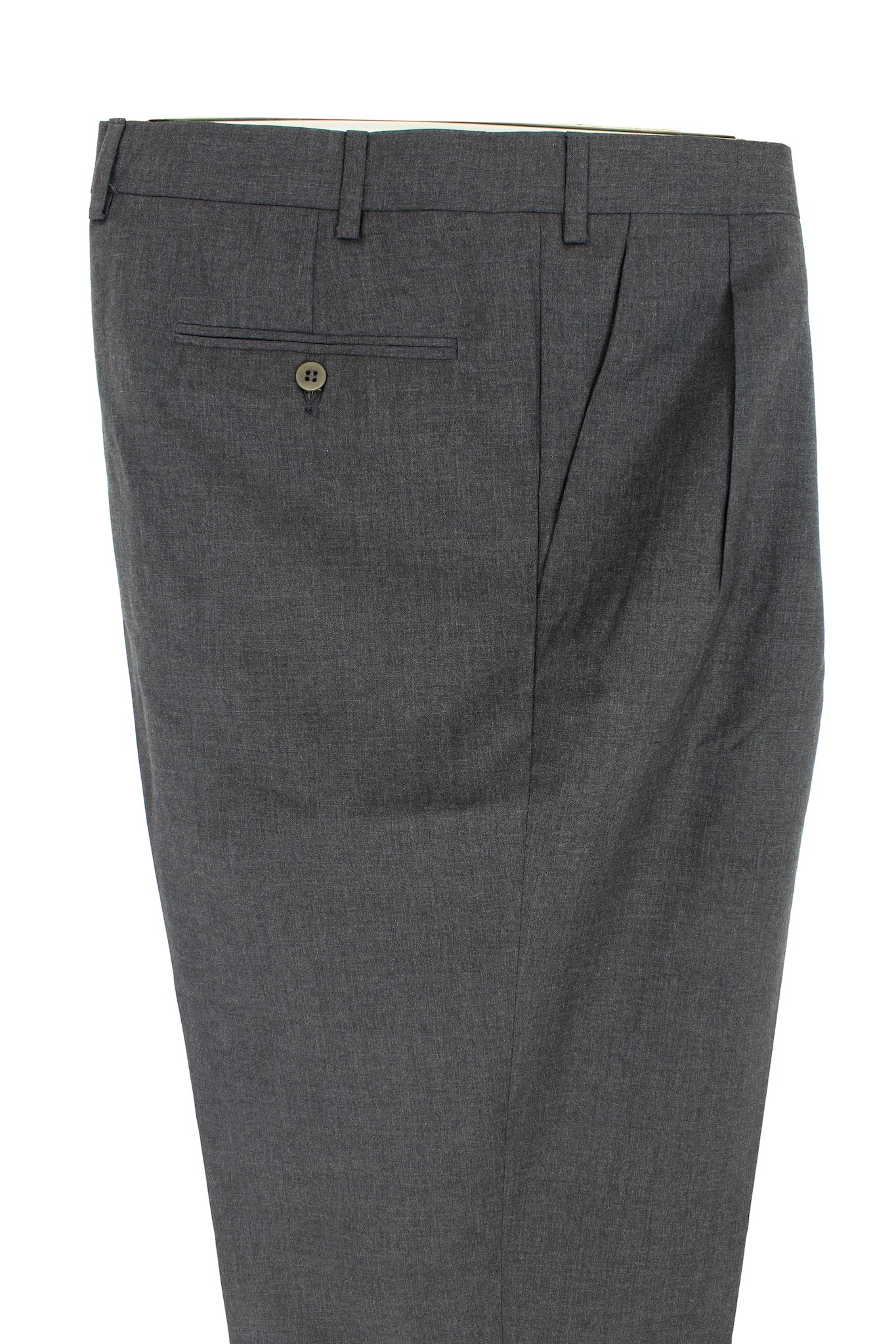 Burberry Brit Skinny Fit Wool Blend Trousers in Gray for Men