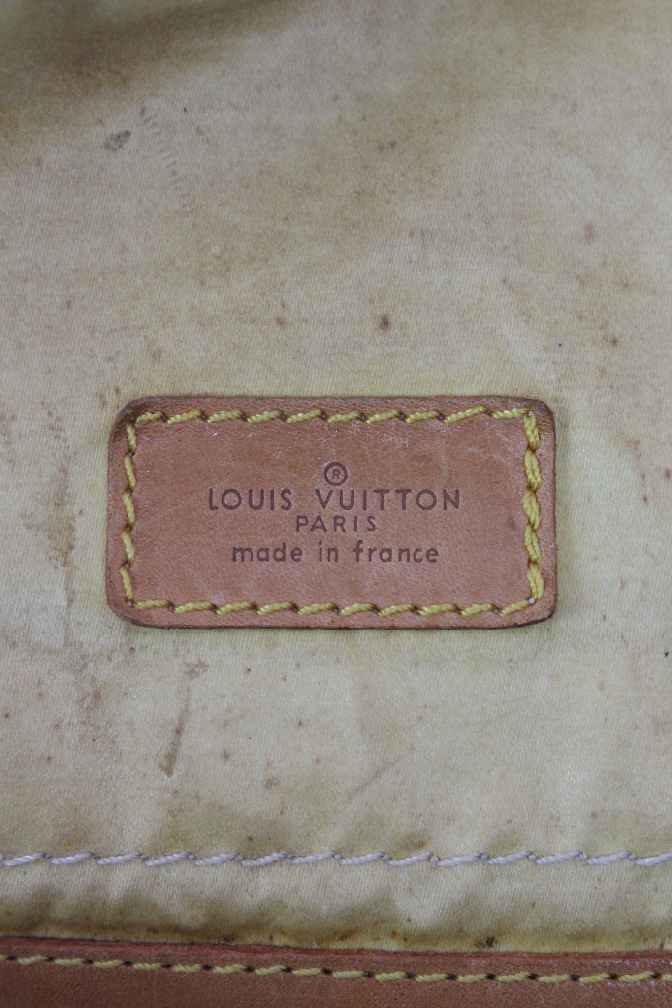 Louis Vuitton Sac Sport Luggage Bag Monogram Vintage 1980s
