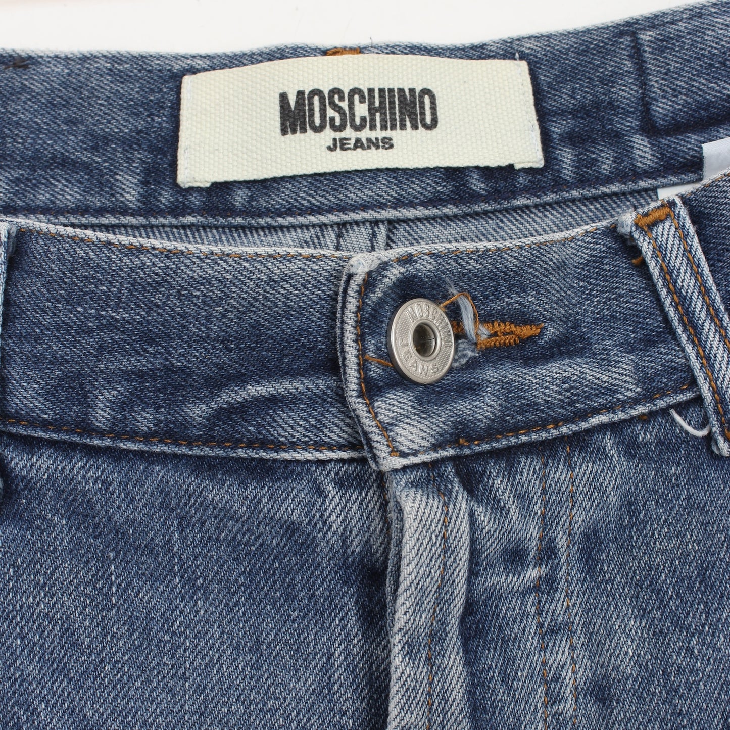 Moschino Patchwork Blue Jeans 2000s