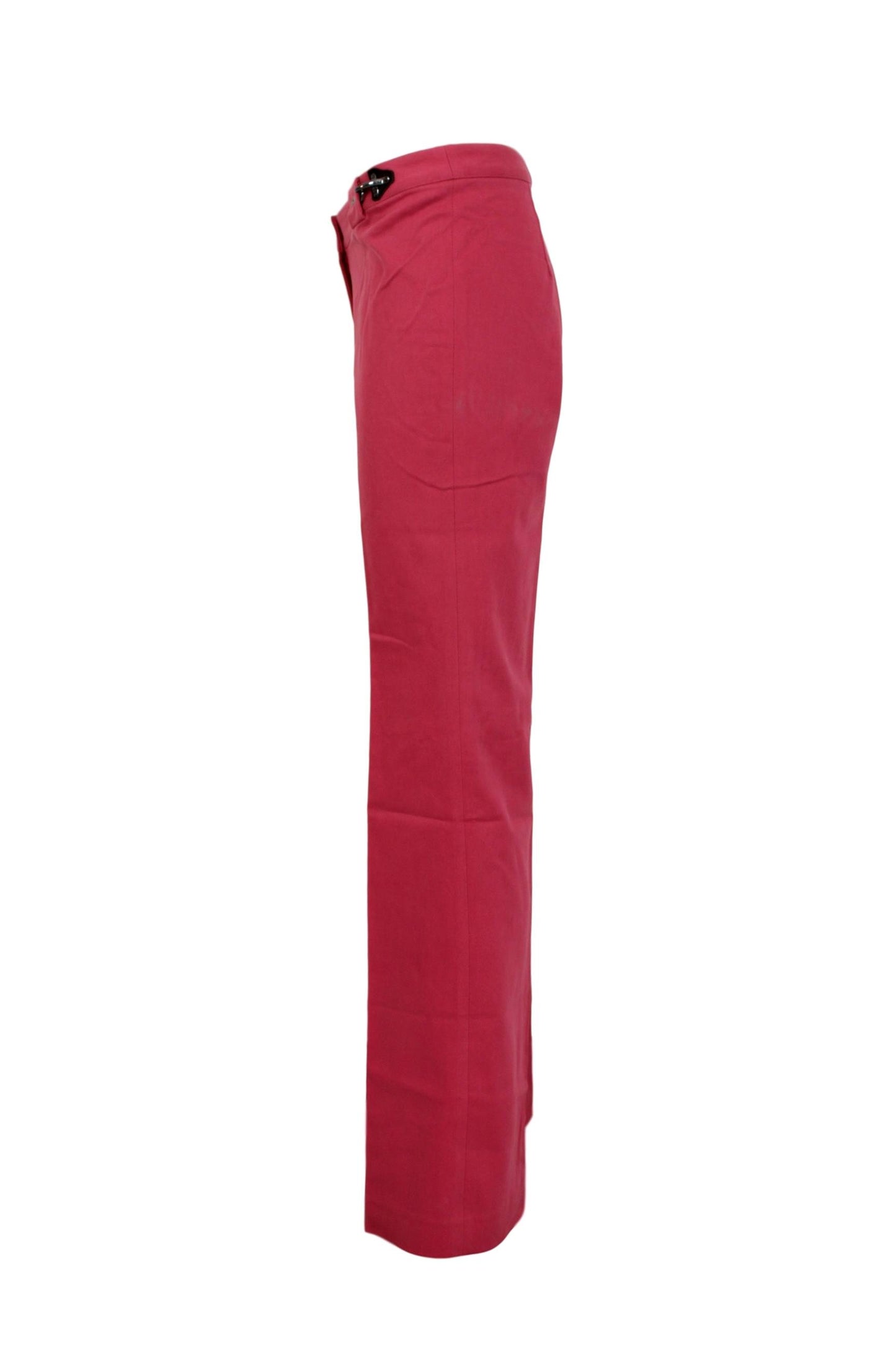 Fay Vintage Cotton Pink Pants Tg 6