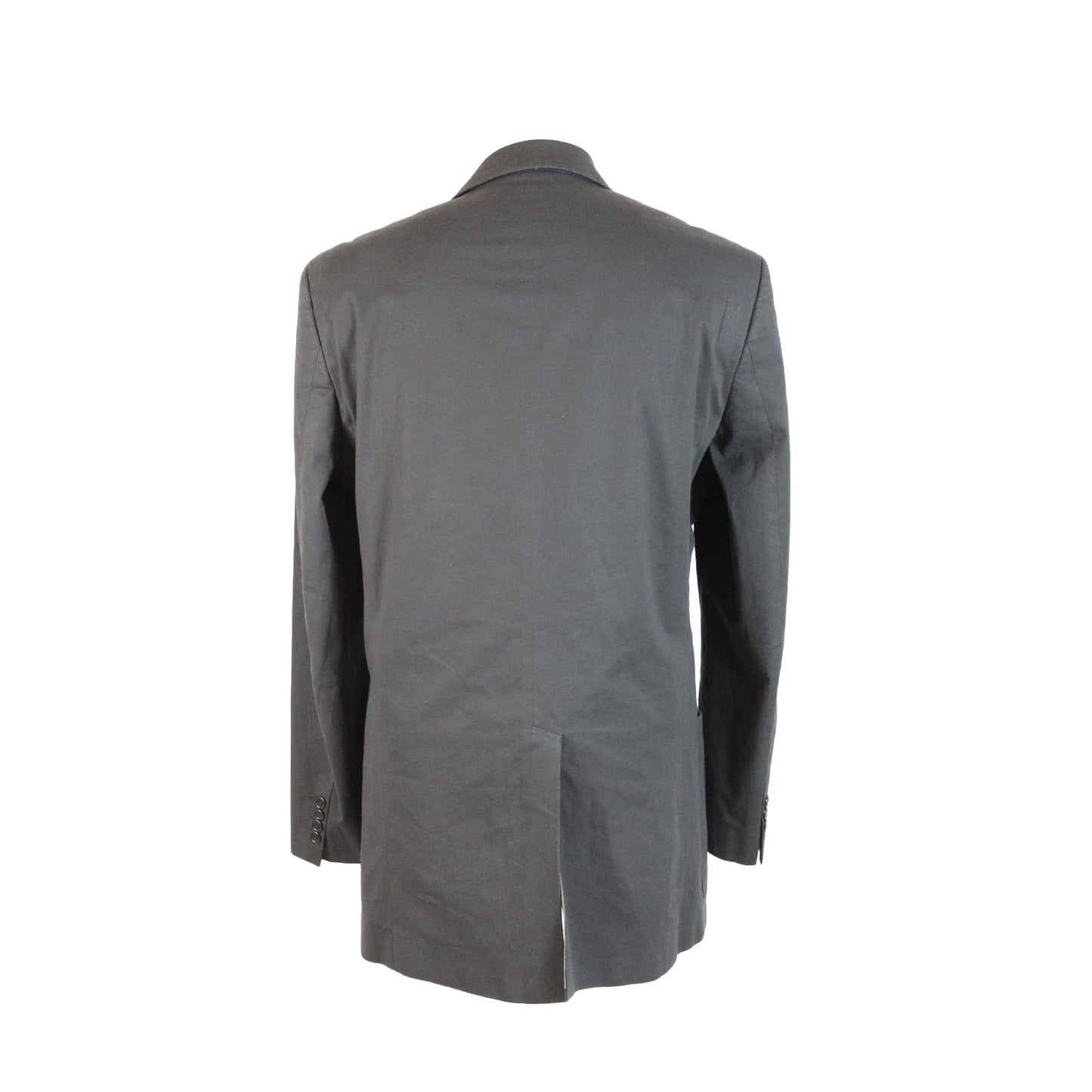 Hugo Boss Gray Vintage Cotton Blazer Jacket