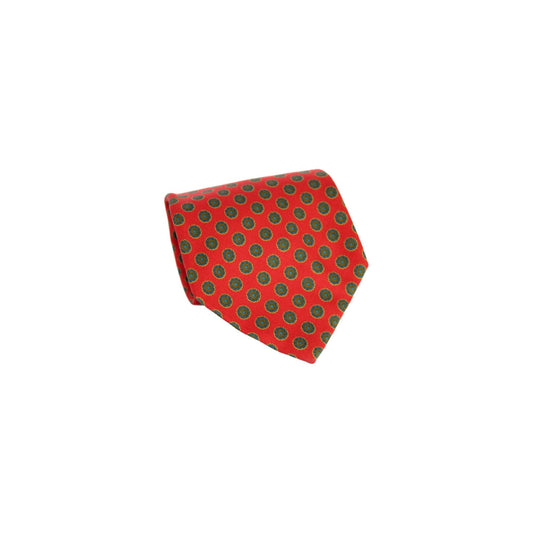 cravatta vintage etro anni 90 rossa