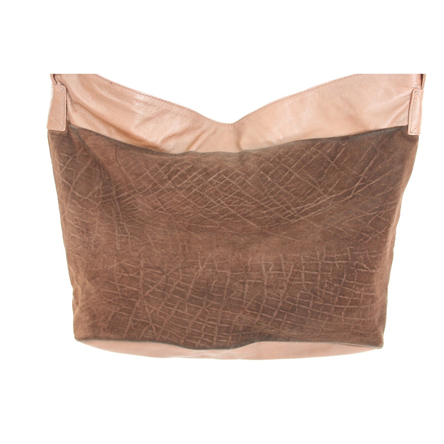 Ted Lapidus Brown Vintage Leather Tote Bag