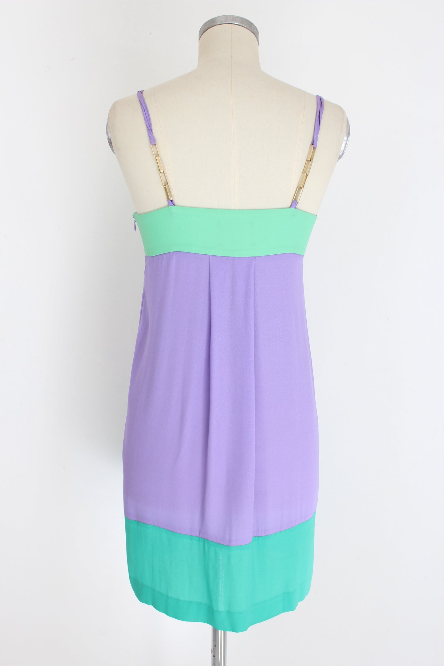 Cavalli Elegant Purple Violet Sheath Dress