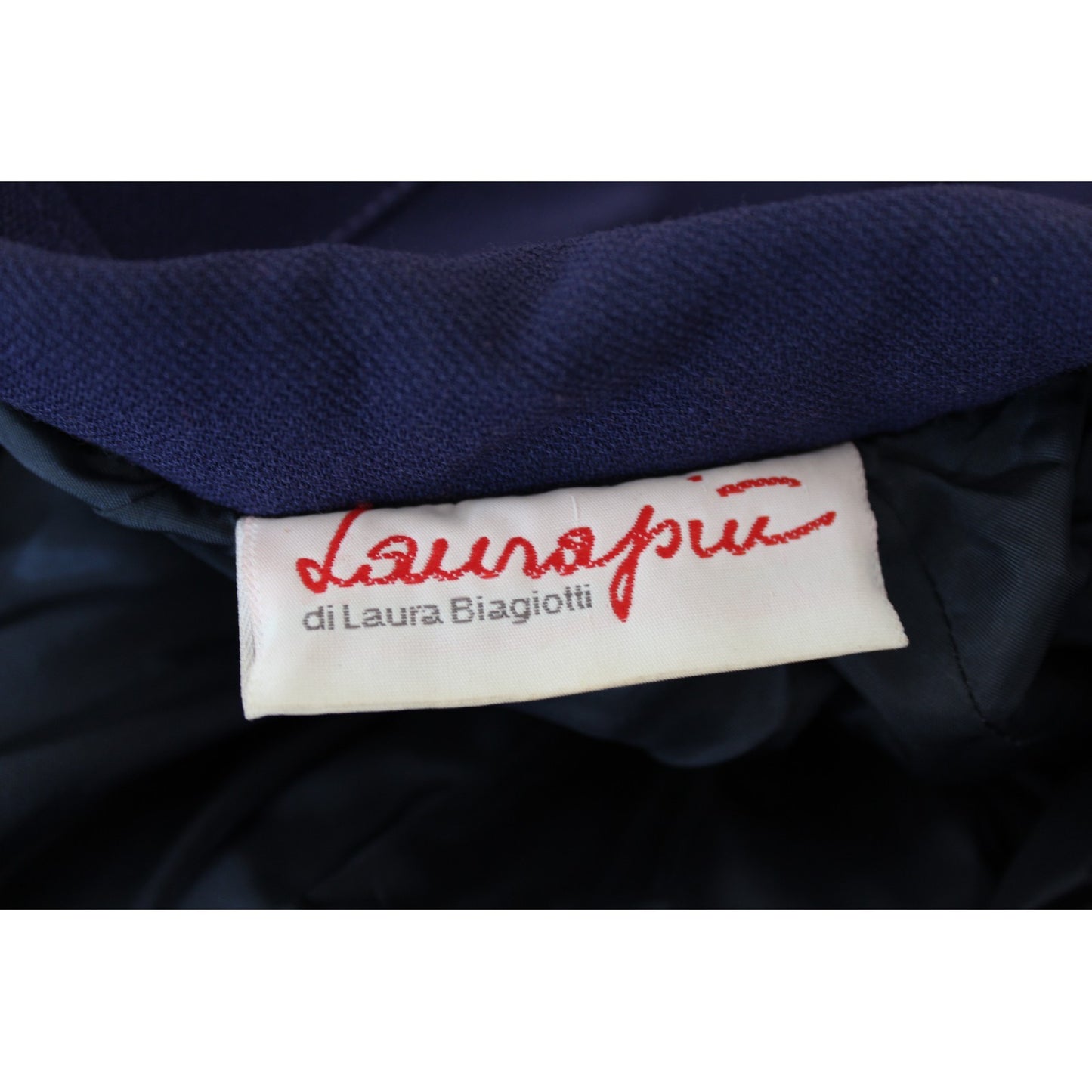 Laura Biagiotti Vintage Purple Cotton Coat