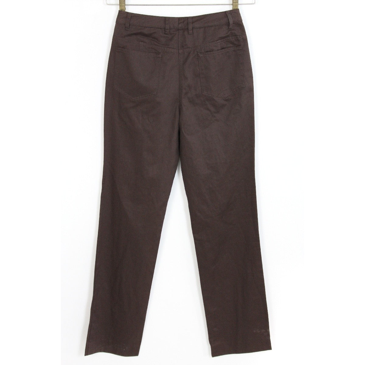 Aquascutum Trousers Vintage Classic Pants Cotton Brown | Dedè Couture