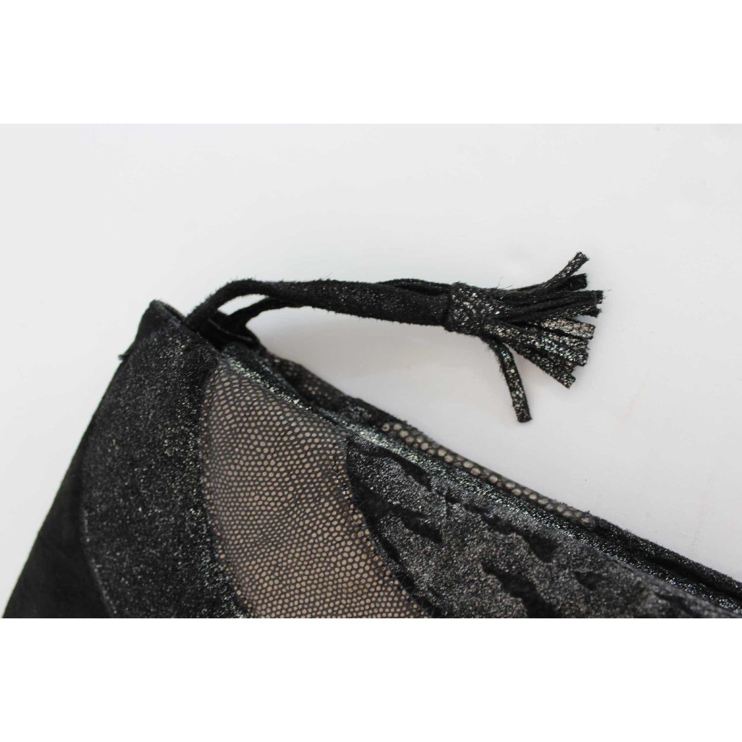 Roberto Cavalli Vintage Black Gray Leather Handbag