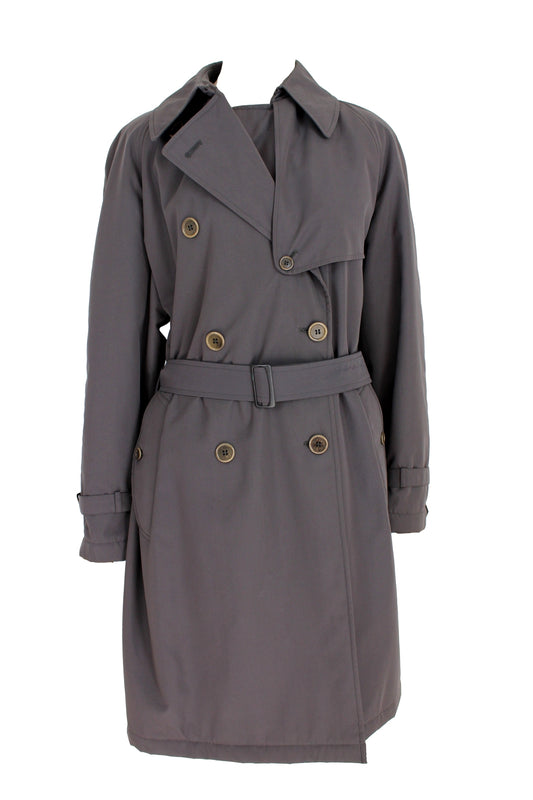 allegri trench cappotto grigio vintage anni 2000