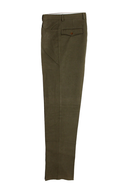 brioni pantalone classico verde vintage anni 90