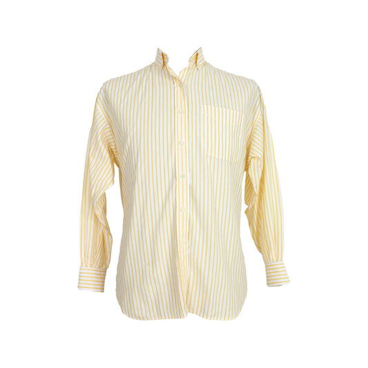 burberry camicia gialla vintage anni 90