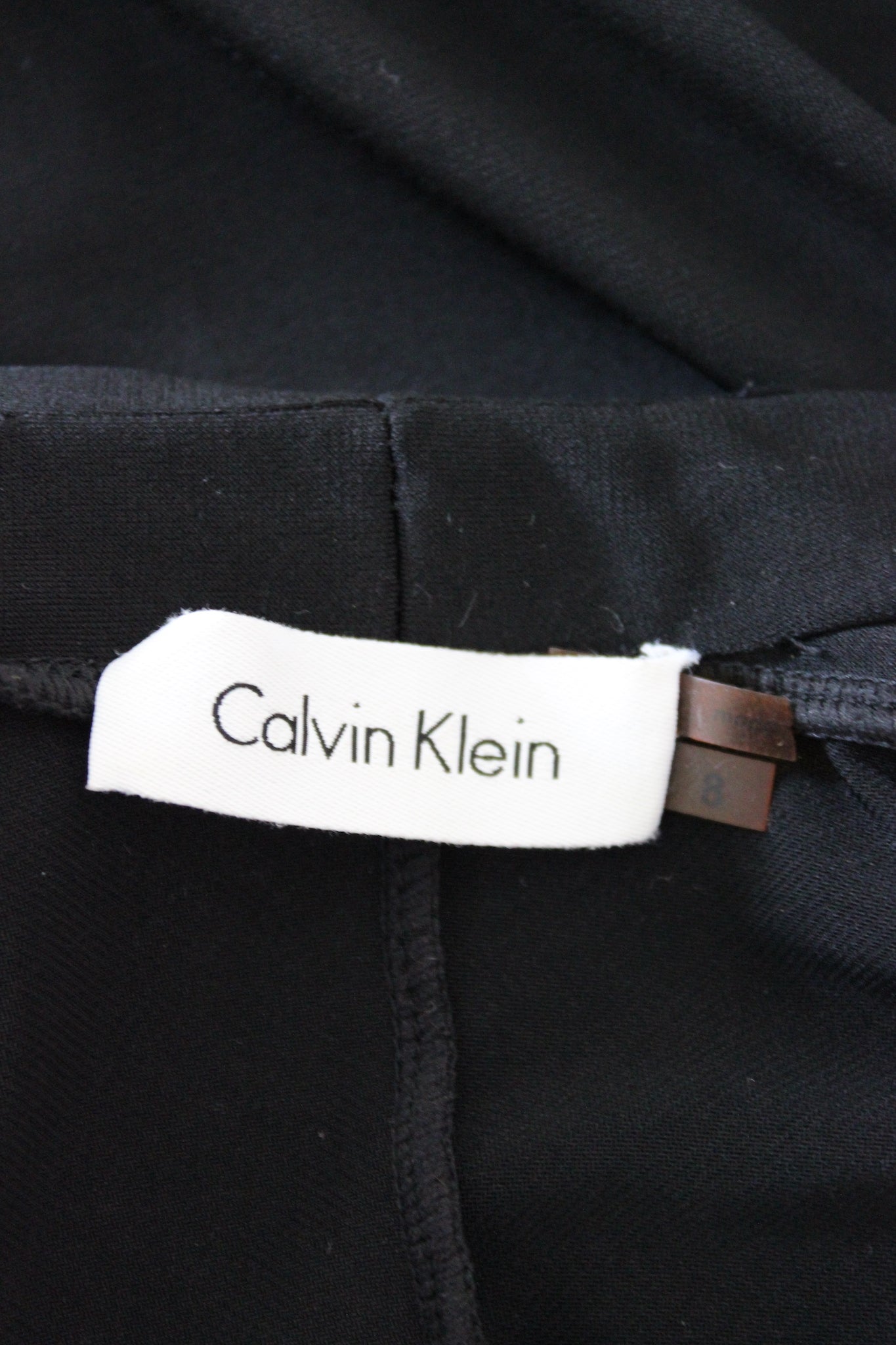 Calvin Klein Black Vintage Sheath Dress