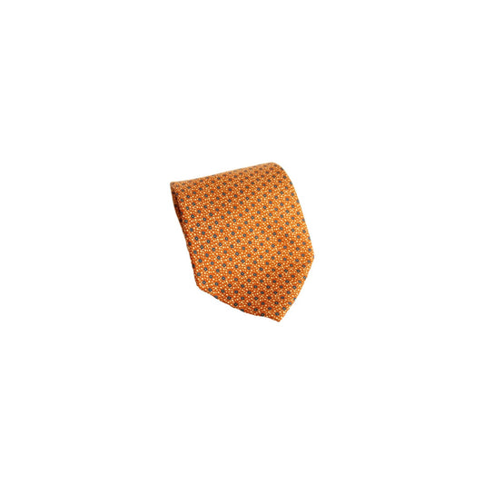 cravatta etro arancione vintage anni 90
