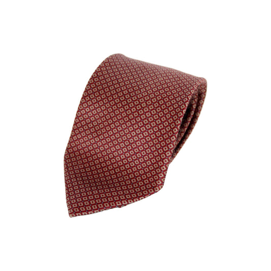 cravatta balmain rossa vintage