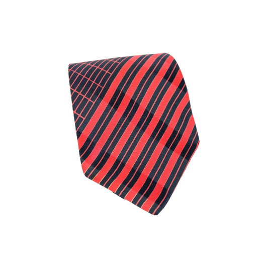 cravatta righe rossa lanvin