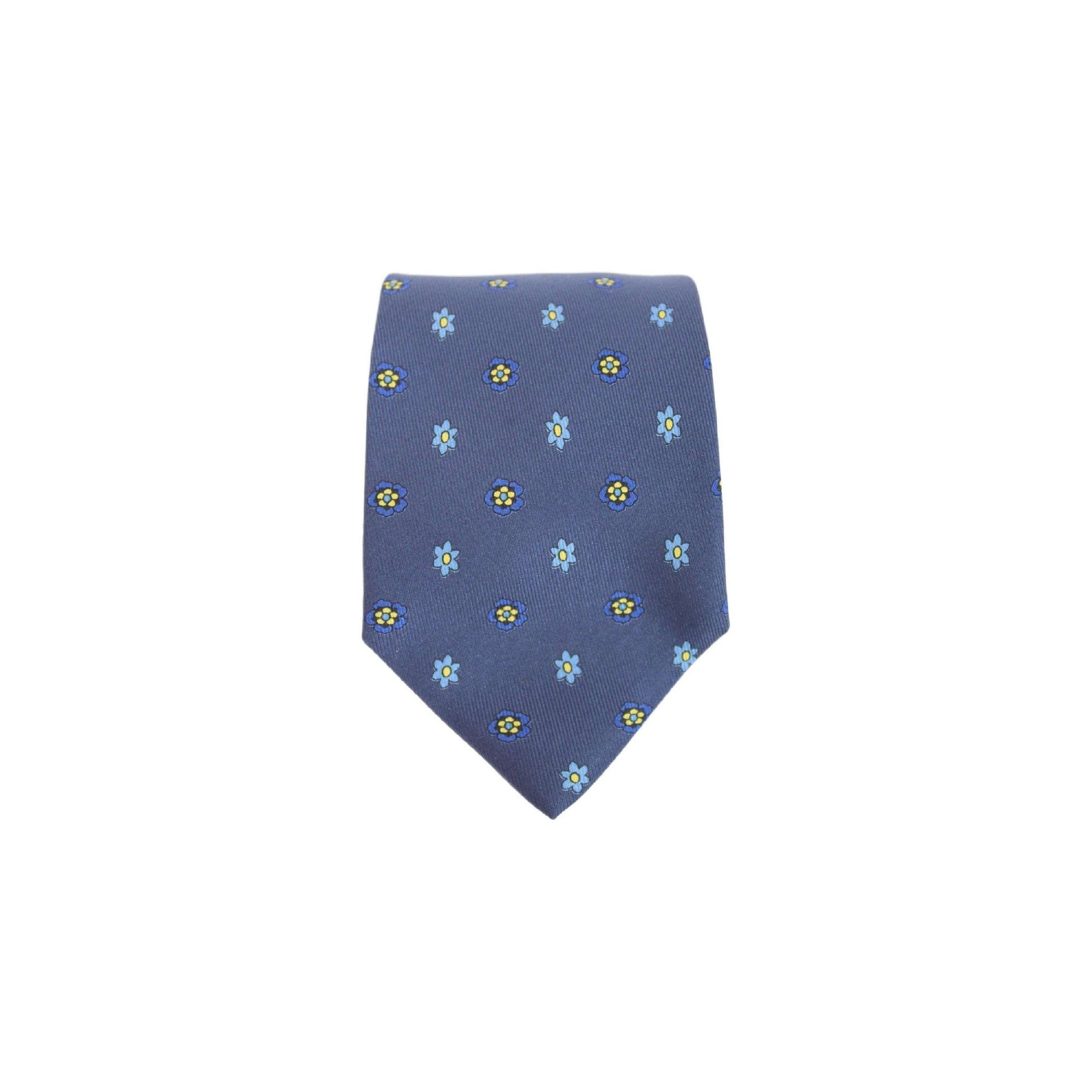 etro cravatta blu vintage