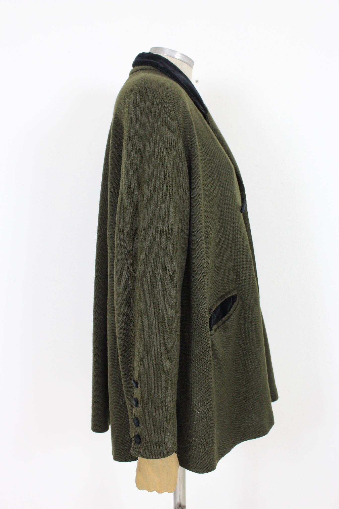 Jean Paul Gaultier Green Wool Vintage Jacket | Dedè Couture